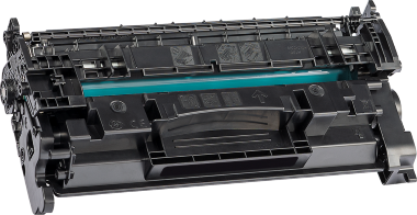 Rebuilt Tonerkassette in Schwarz mit Cyan-Toner, für HP LaserJet Drucker geeignet.