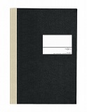 Pagna Geschäftsbuch A4, kariert, 96 Blatt, schwarz