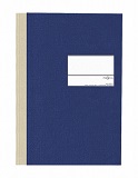 Pagna Geschäftsbuch A5, kariert, 96 Blatt, blau