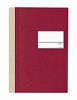 Pagna Geschäftsbuch A4, kariert, 96 Blatt, rot @14212-01