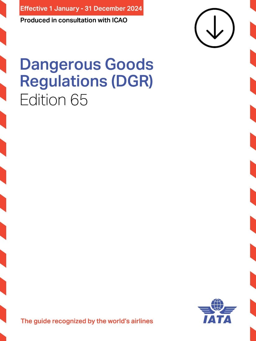 IATA Gefahrgutvorschriften 2024, 65. Edition, Online-Version, englisch @DRB22-65OV