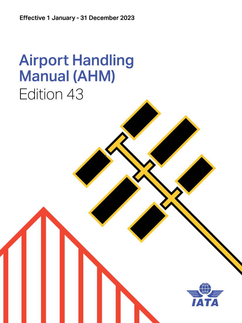 IATA Airport Handling Manual 2023, 43. Edition, Buch, englisch @DRB227AHM-43