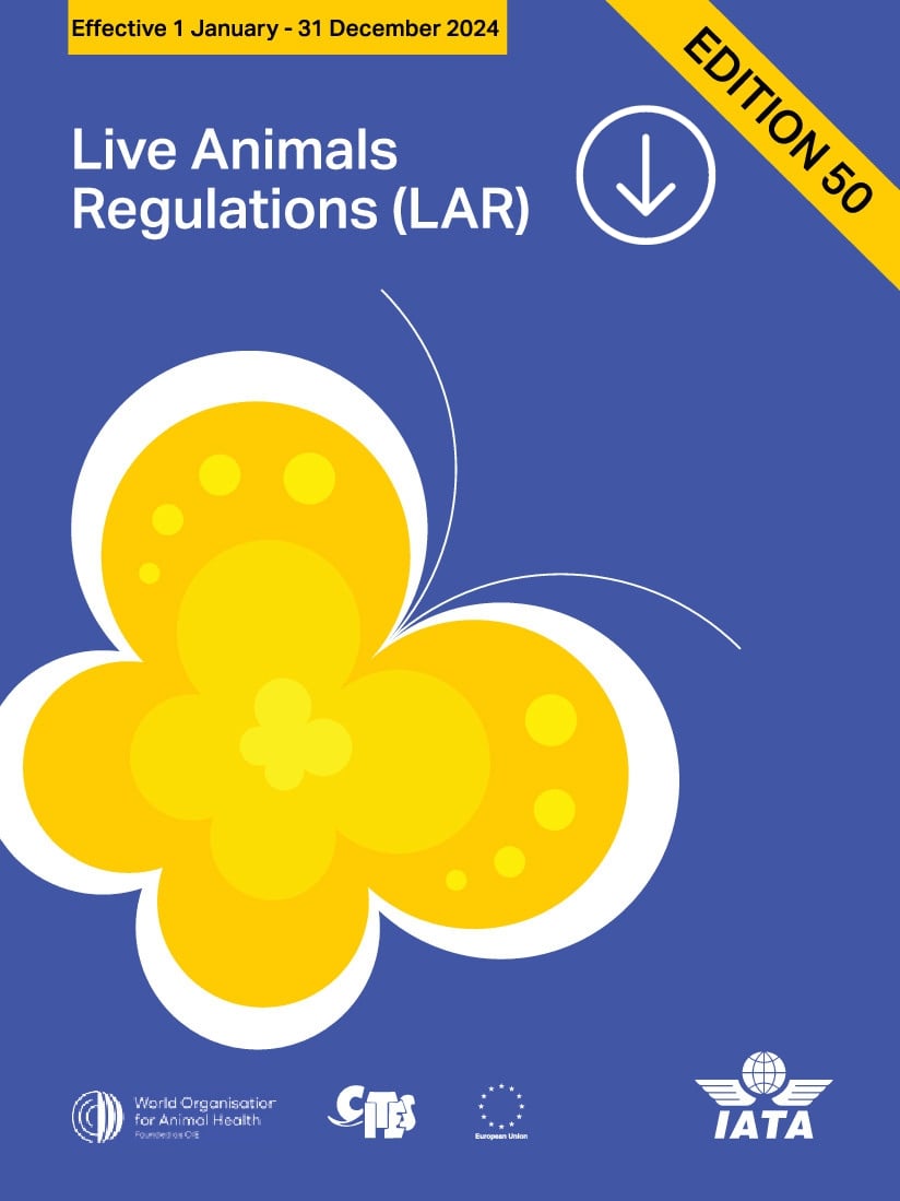 IATA Live Animals Regulations 2024, 50. Edition, Online-Version, englisch @DRB227LAR-50OV