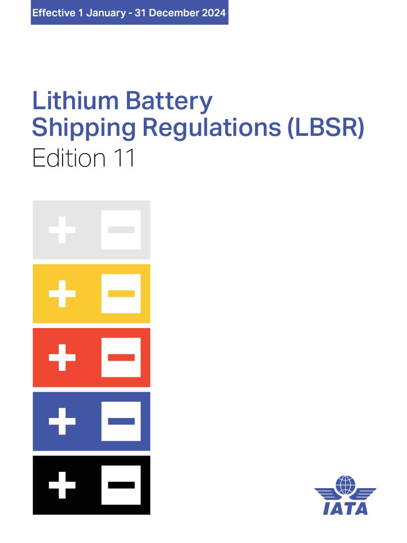 IATA Lithium Battery Shipping Regulations 2024, 11. Edition, Online-Version, englisch @DRB227LBSR-11
