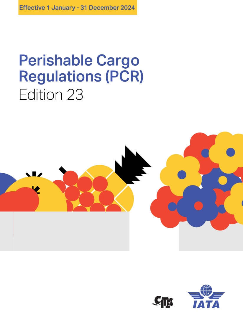 IATA Perishable Cargo Regulations 2024, 23. Edition, Buch, englisch @DRB227PCR-23