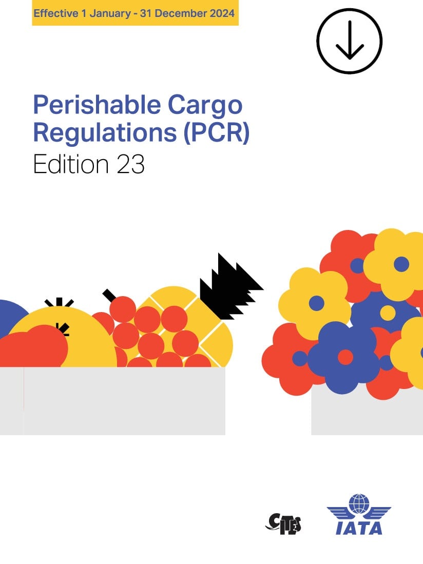 IATA Perishable Cargo Regulations 2024, 24. Edition, Online-Version, englisch @DRB227PCR-23OV