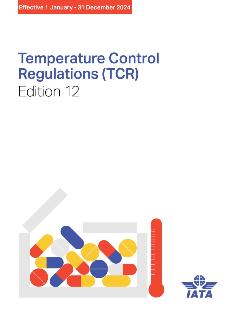 IATA Temperature Control Regulations 2024, 12. Edition, Buch, englisch @DRB227TCR-12