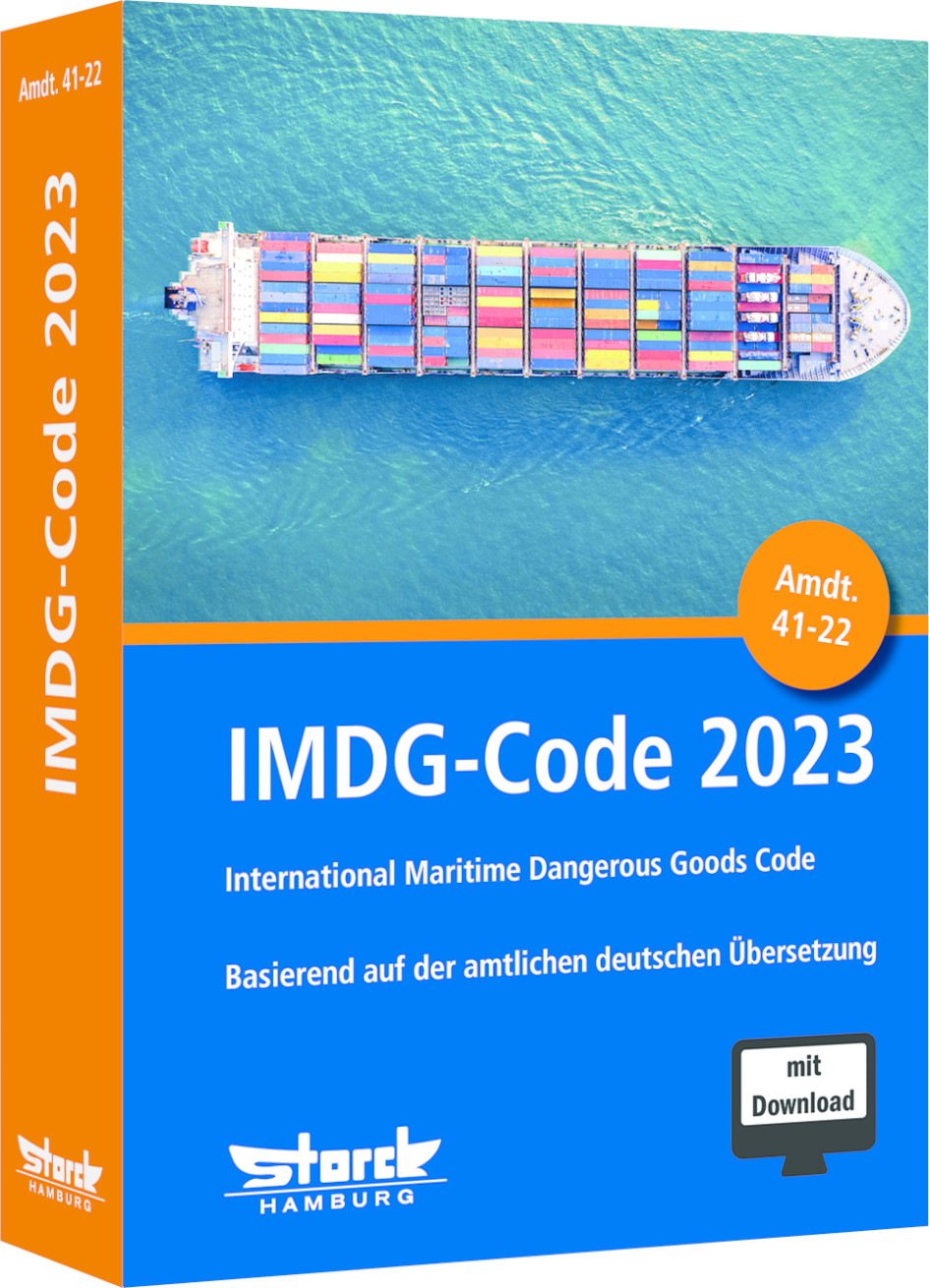 IMDG-Code 2023, inkl. Amdt. 41-22, Die Gefahrgutverordnung für die See, Buch @DRB64