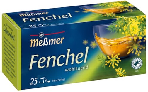 Meßmer Tee Fenchel Anis Kümmel @Messmer-Fenchel-4002221009325
